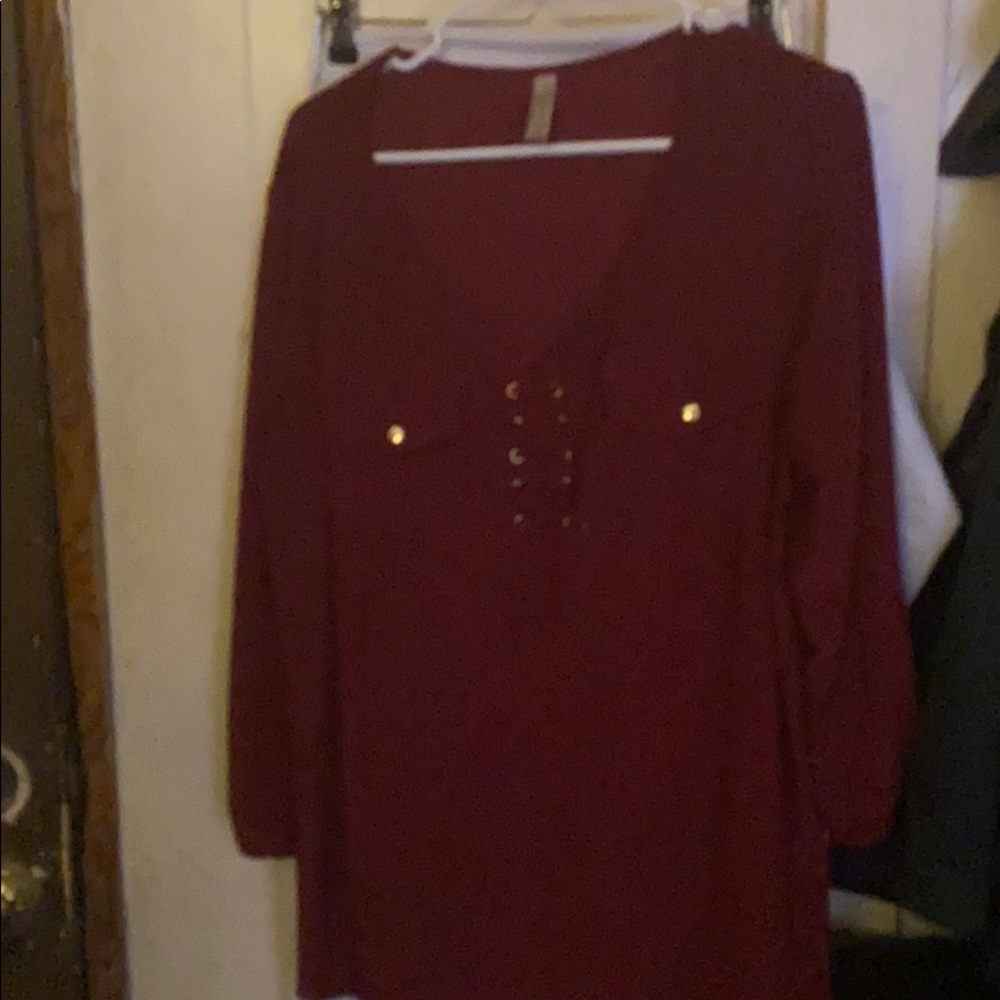Corset blouse